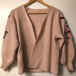 Embroidered jumper